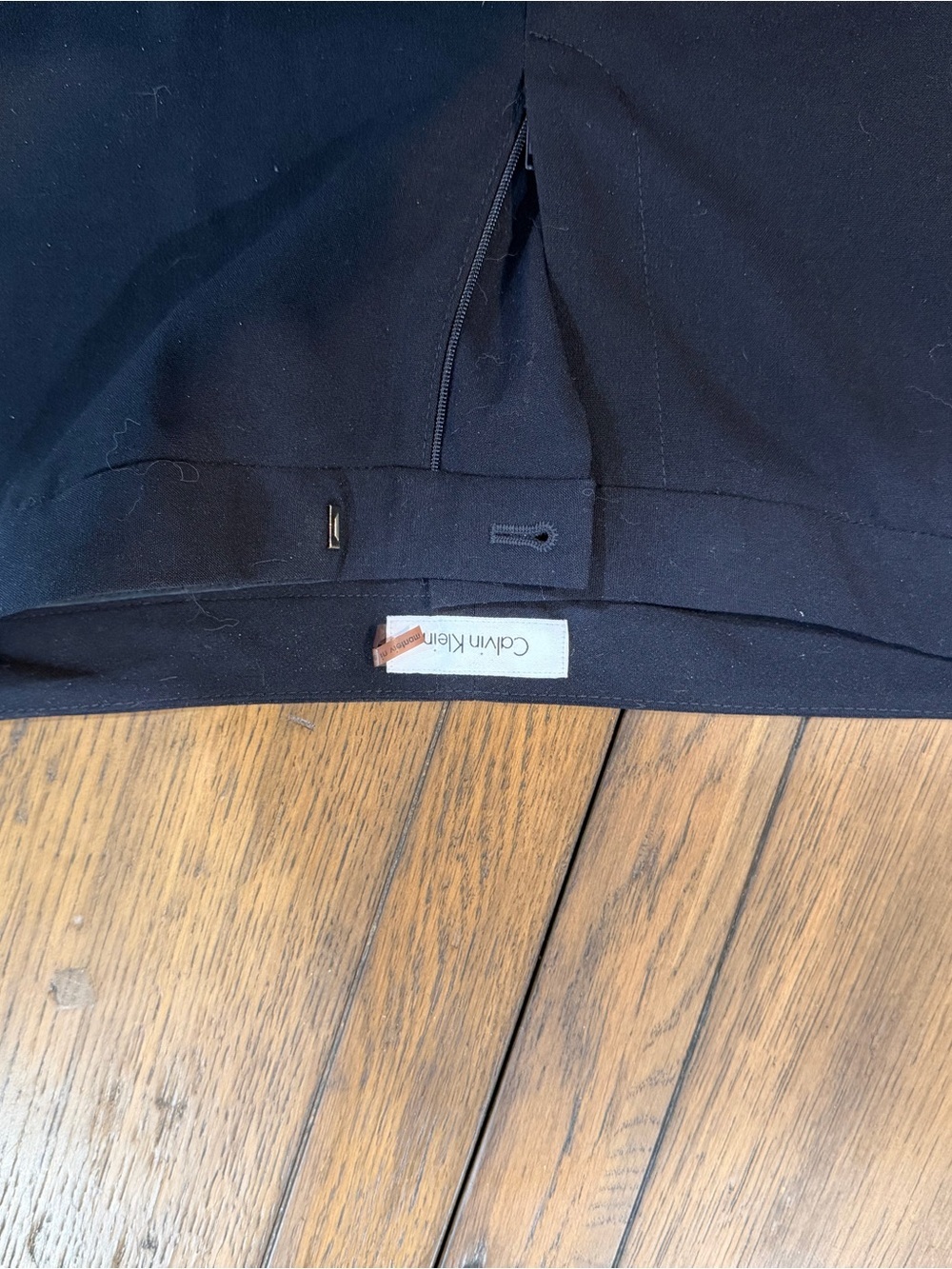 Calvin Klein Black Womens Dress Pants - Picture 7 of 11